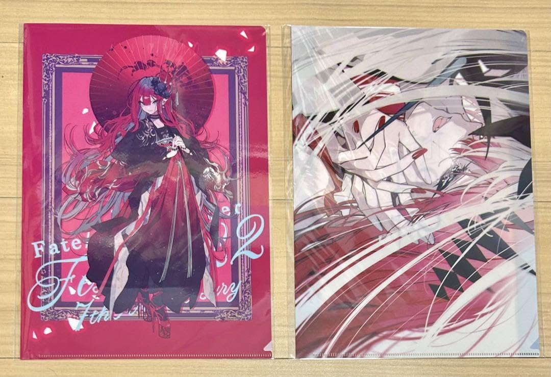 FGO カルデア サテライトステーション クリアファイル モルガン マシュ